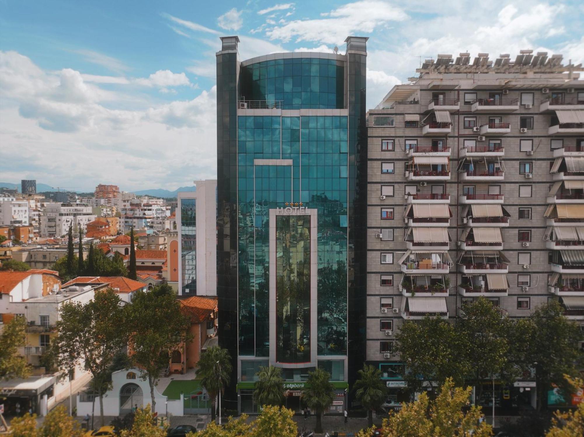 Hotel Rosa Blu Tirana Esterno foto